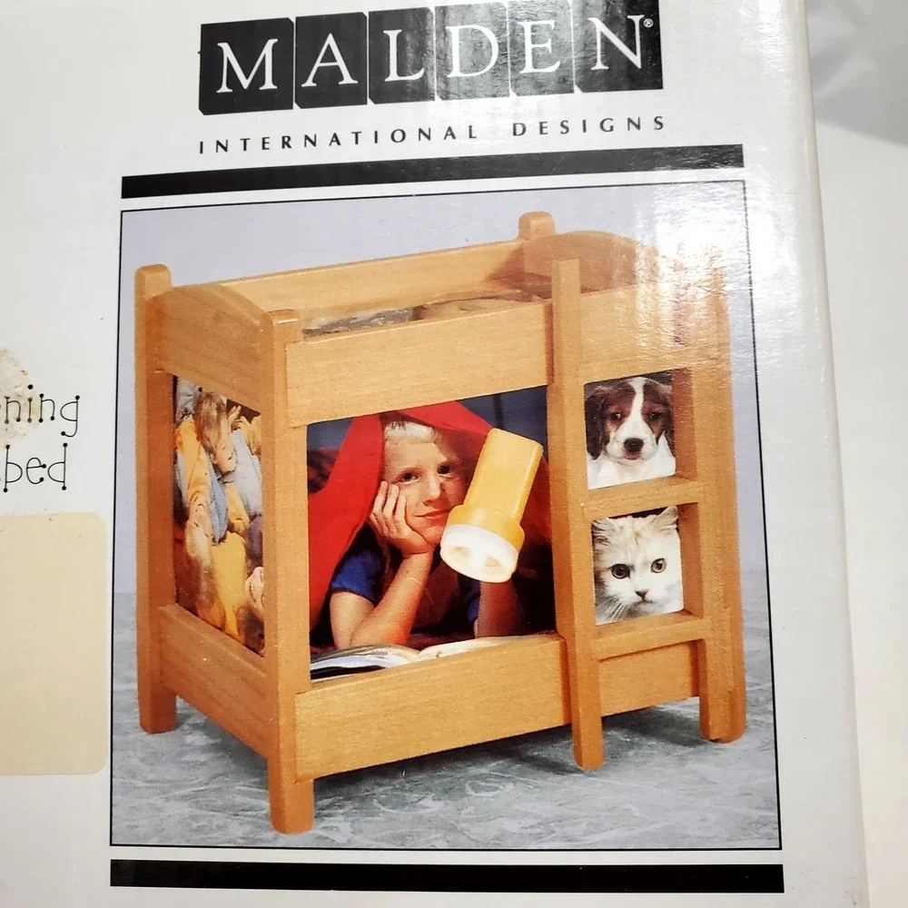 Vintage ● 7 Photo/Picture Photo ● Cute Bunkbed Photo‎ Cube
